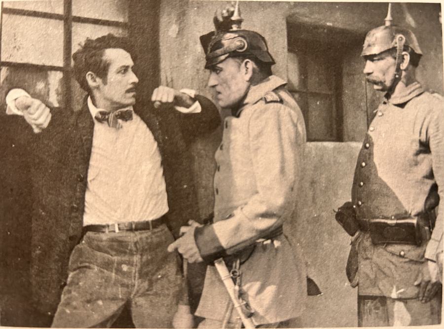 The False Faces scene