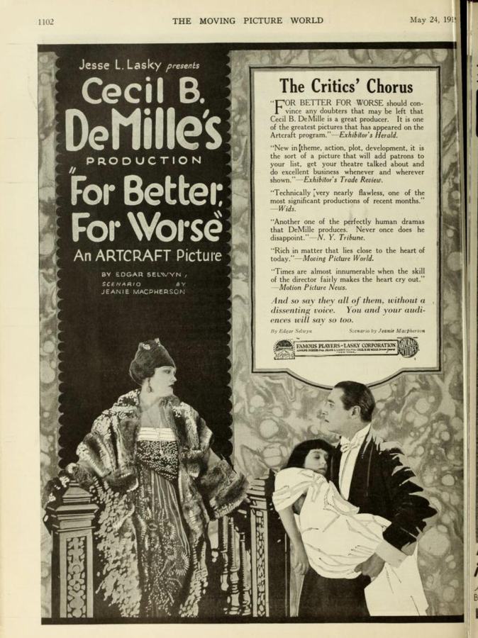 For Better, for Worse scene