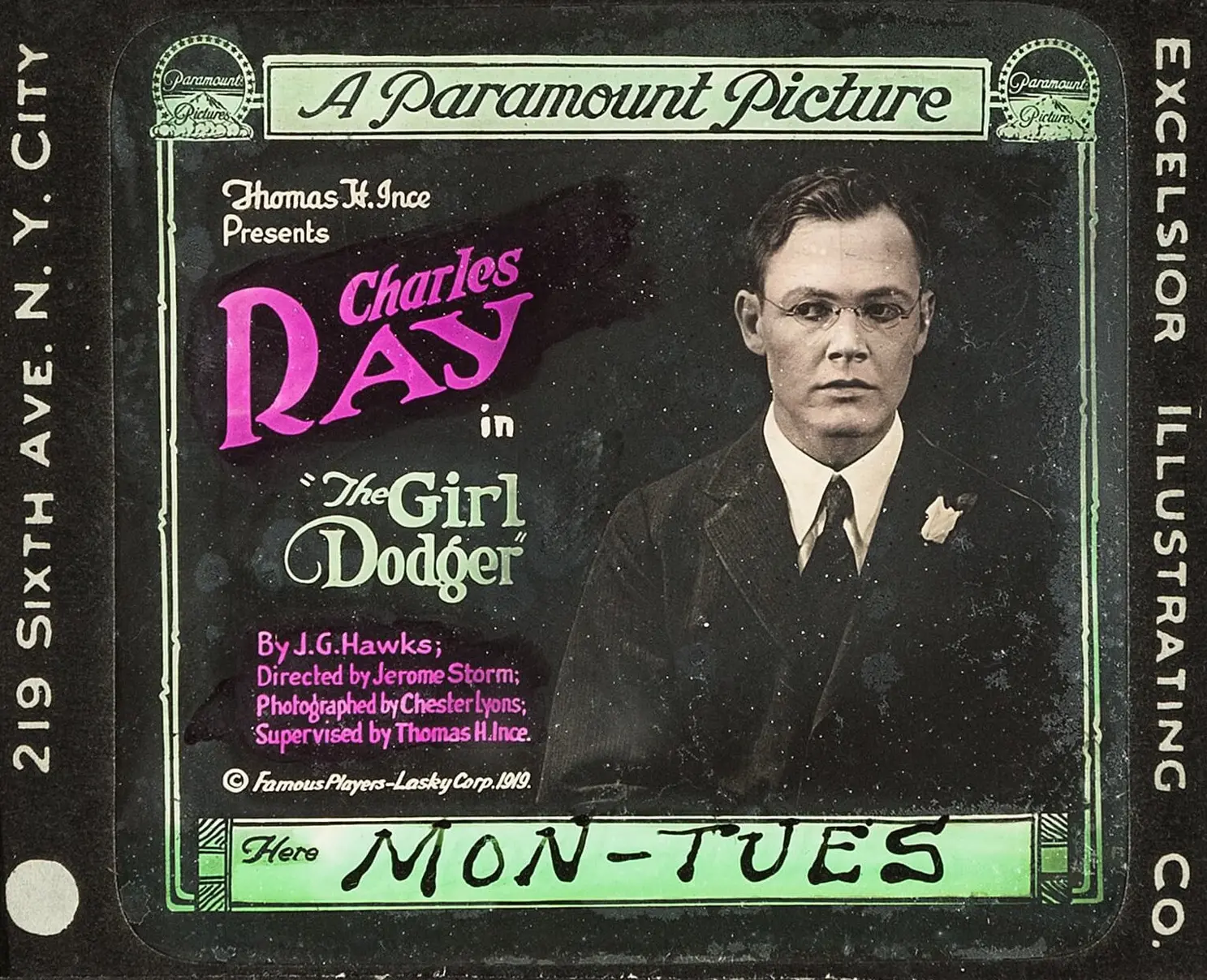 The Girl Dodger scene