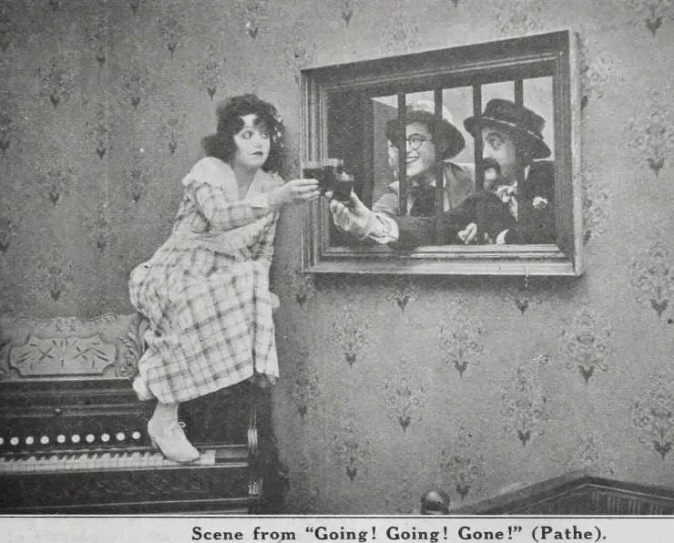 Going! Going! Gone! scene