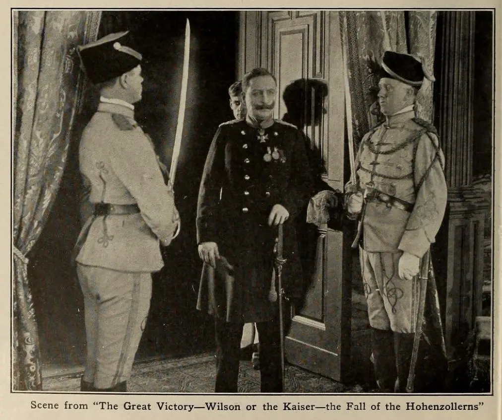 The Great Victory, Wilson or the Kaiser? The Fall of the Hohenzollerns scene