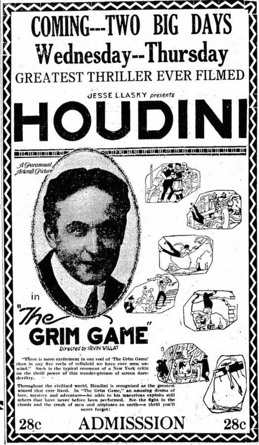 The Grim Game photo