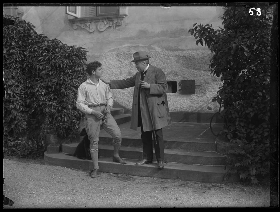 Hans nåds testamente scene