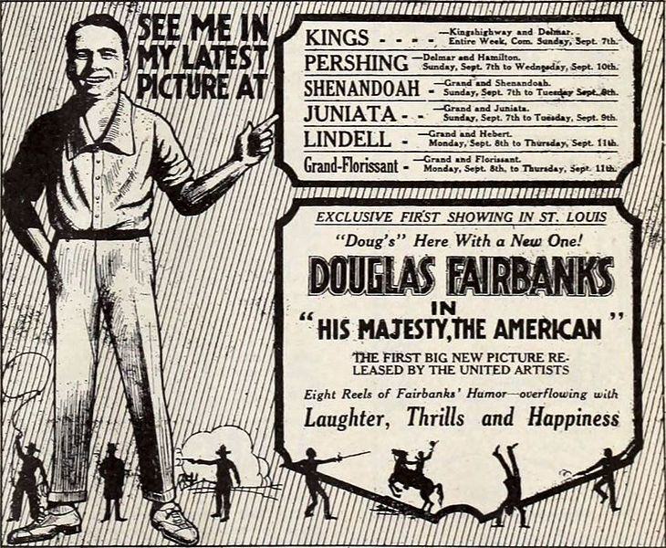 His Majesty, the American scene