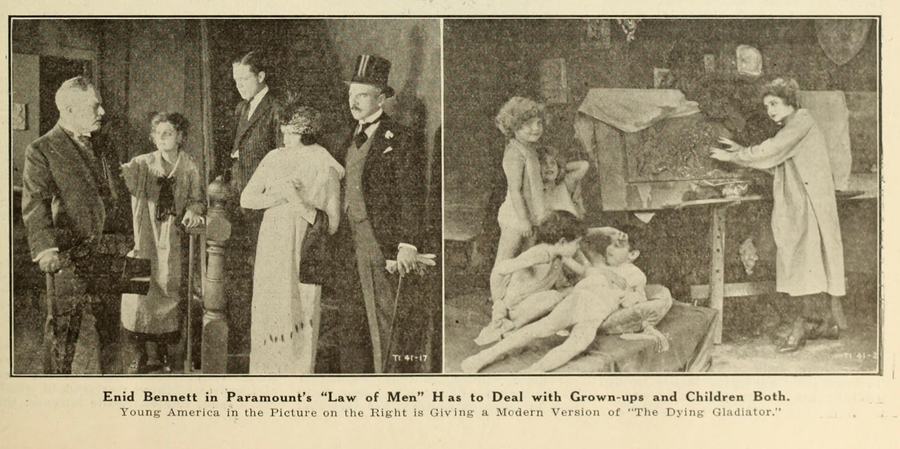 The Law of Men scene