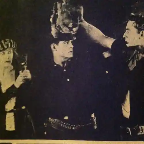 The Lion Man scene
