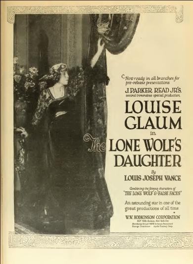 The Lone Wolf's Daughter scene