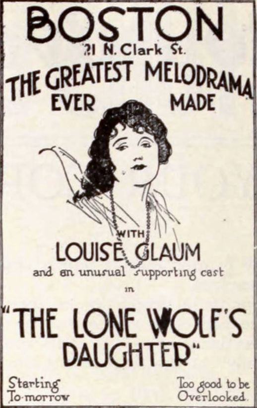 The Lone Wolf's Daughter photo