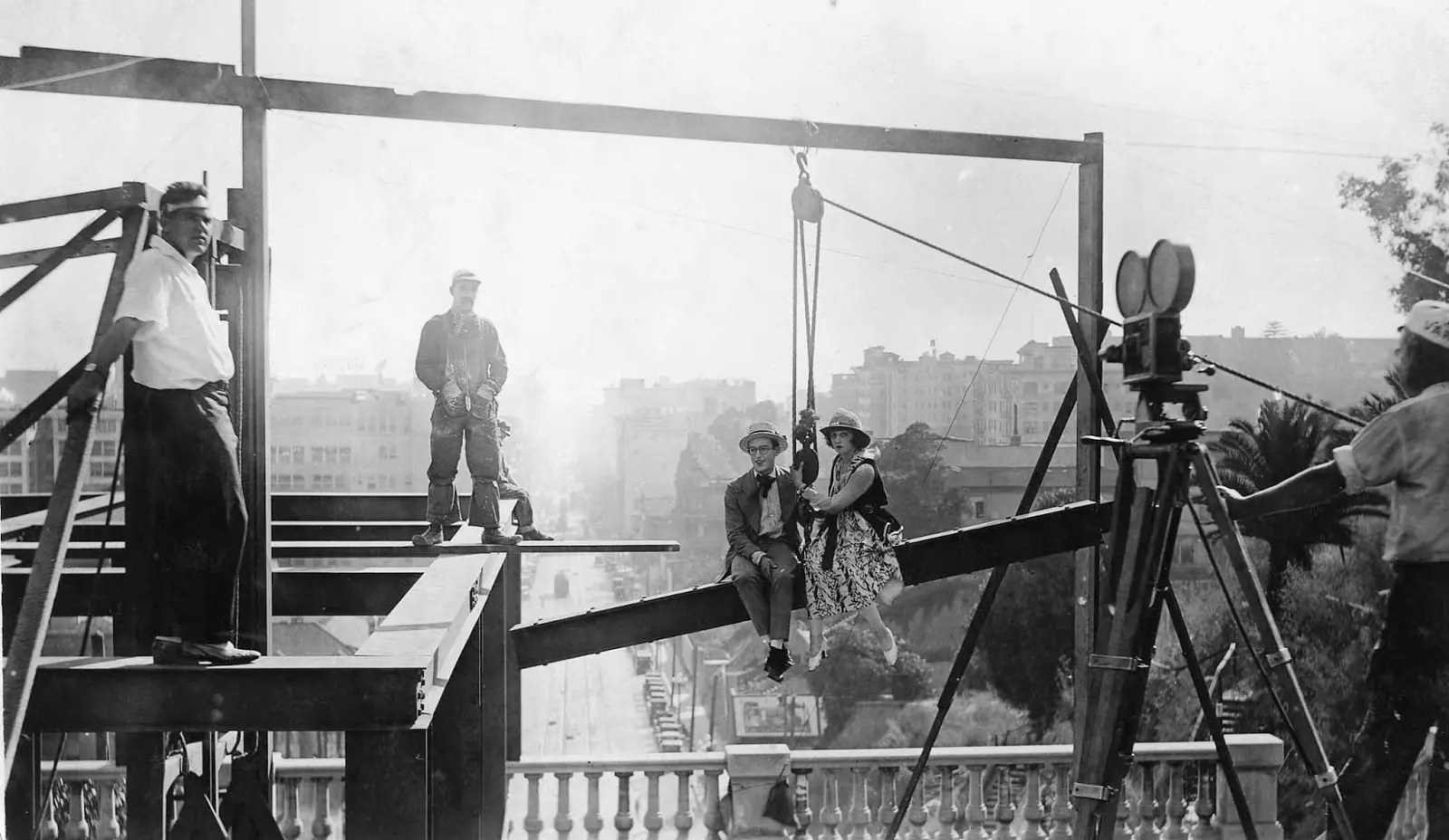 Look Out Below scene