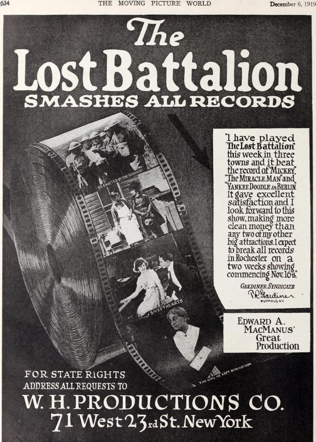 The Lost Battalion scene