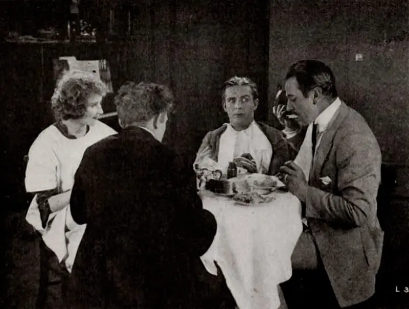 The Love Burglar scene