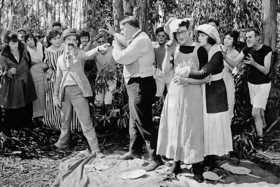 The Marathon scene