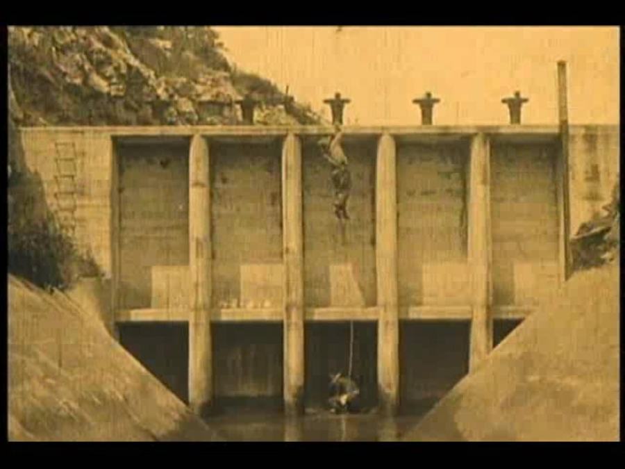 The Masked Rider scene
