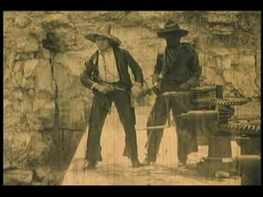 The Masked Rider scene