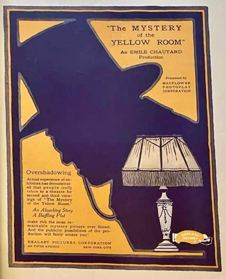 The Mystery of the Yellow Room scene