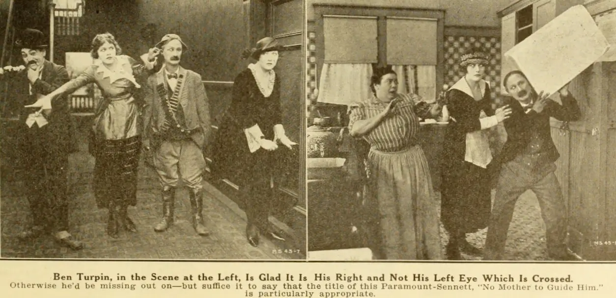 No Mother to Guide Him scene