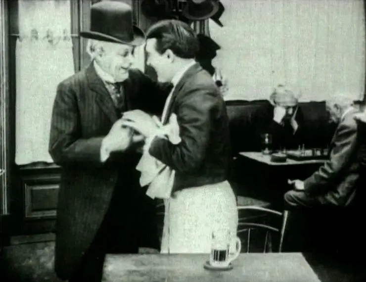The Little Cafe scene