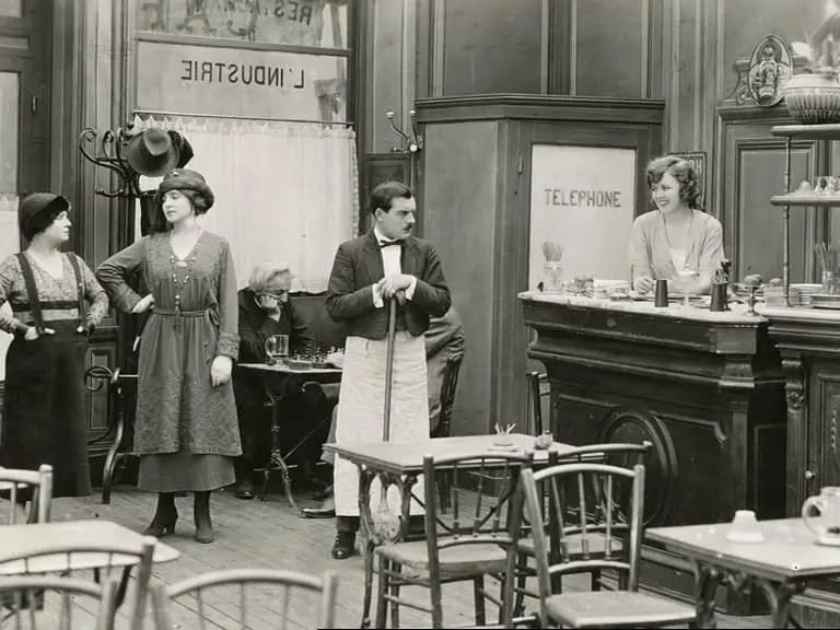 The Little Cafe scene