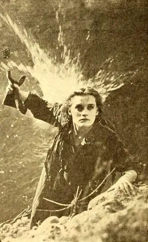 The Red Glove scene