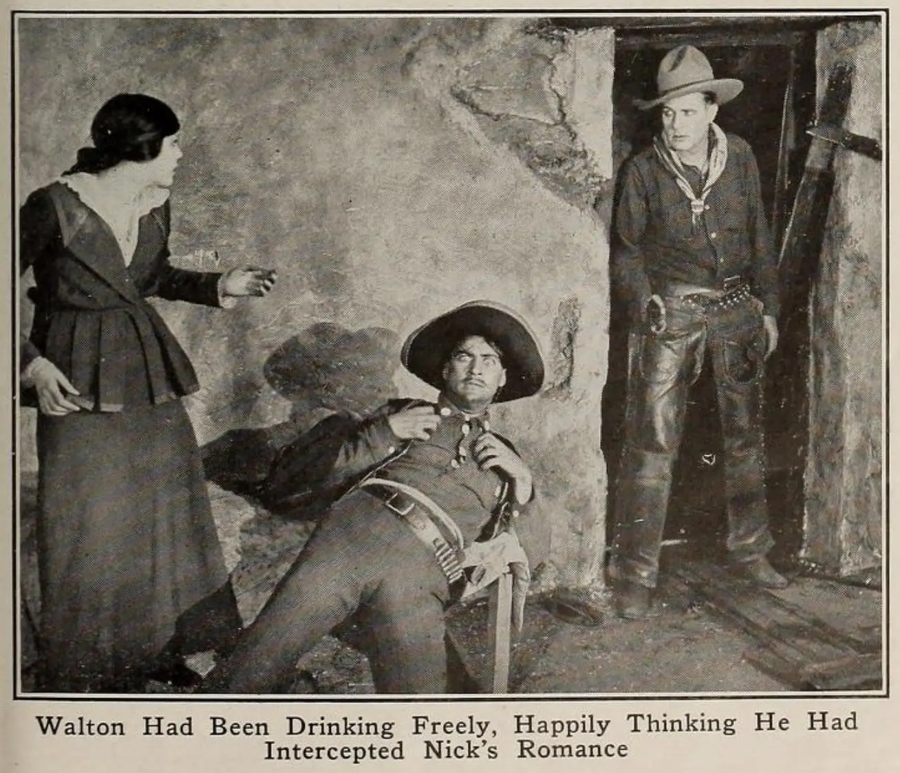 Rustling a Bride scene