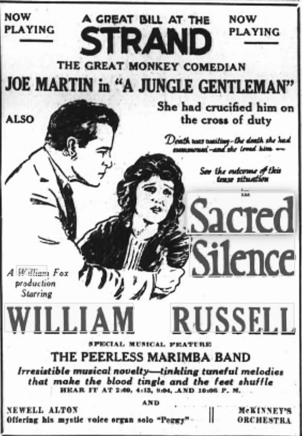 Sacred Silence scene
