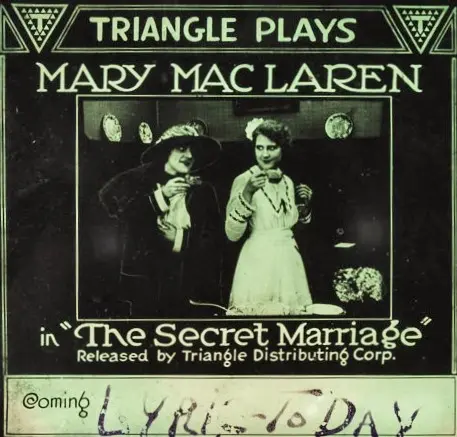 Secret Marriage scene
