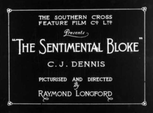 The Sentimental Bloke scene