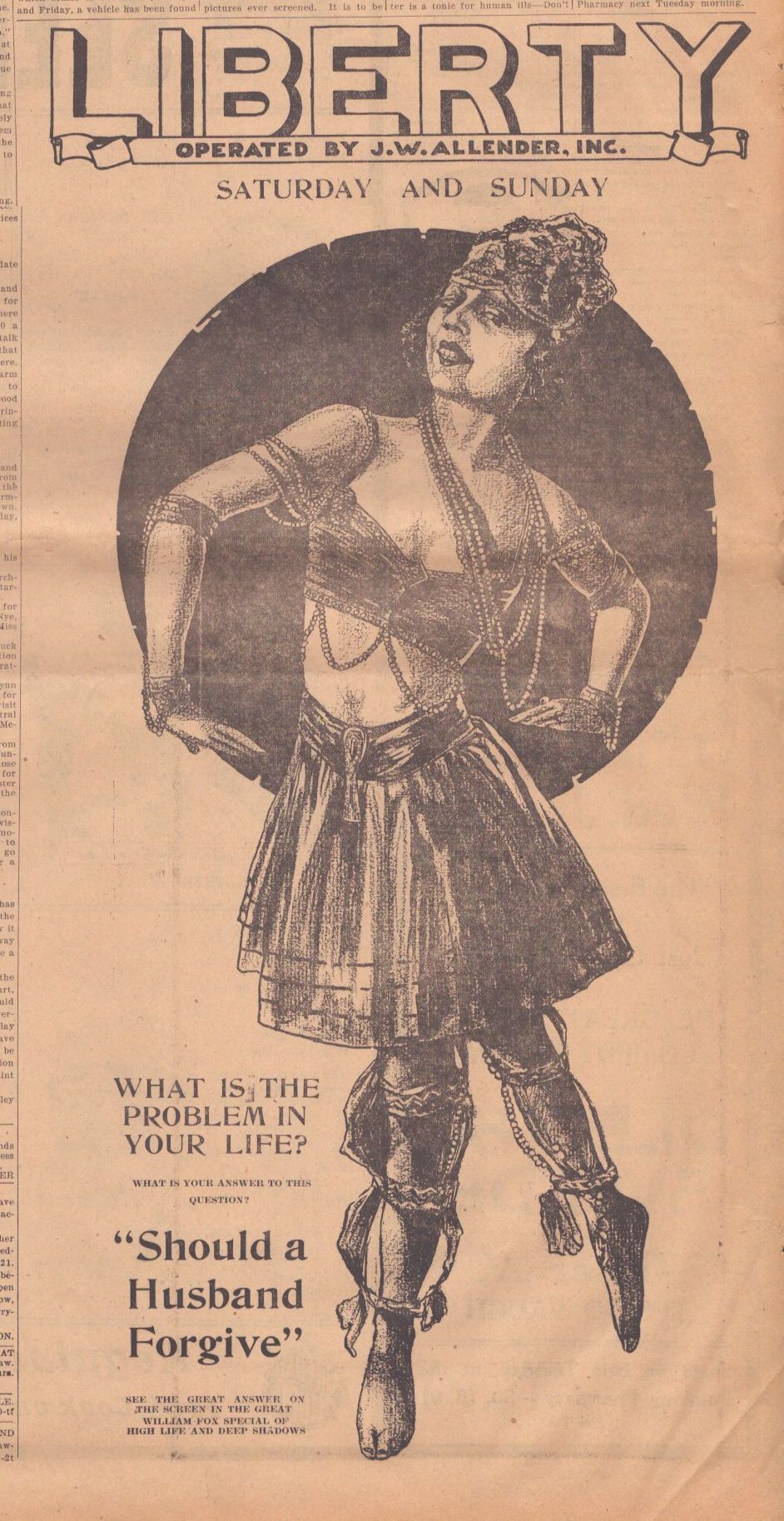 Should a Husband Forgive? scene