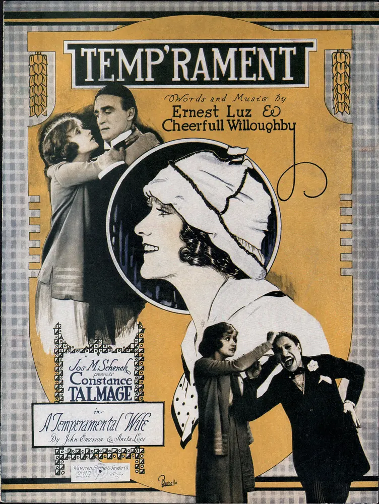 A Temperamental Wife scene