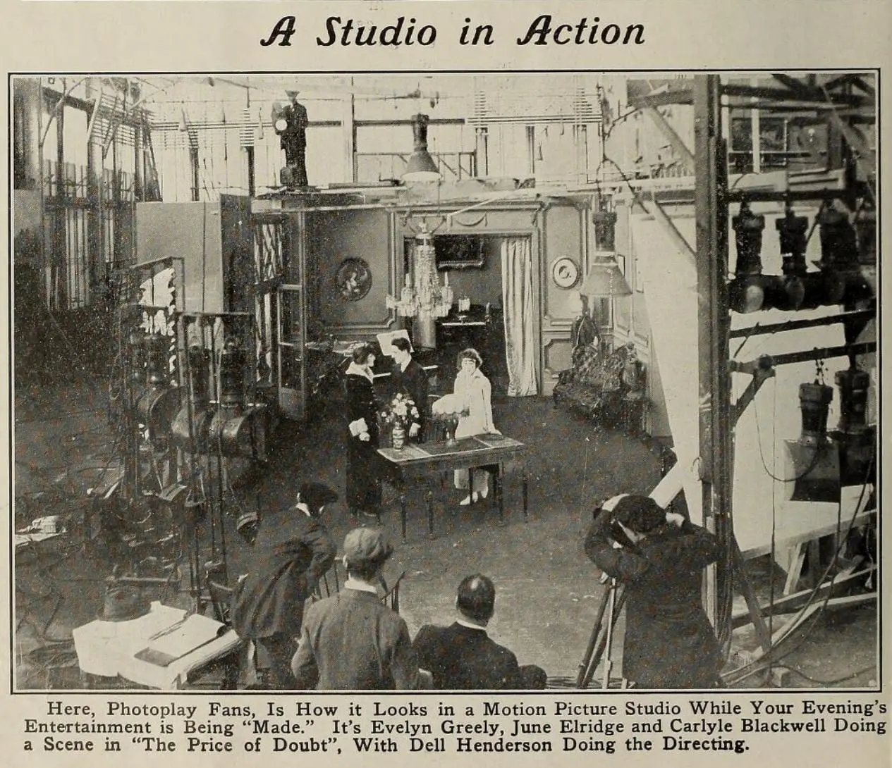 Three Green Eyes scene