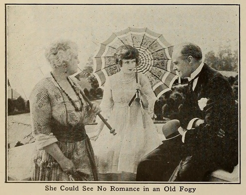 Three Men and a Girl scene