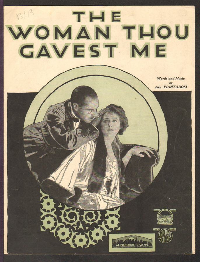 The Woman Thou Gavest Me scene