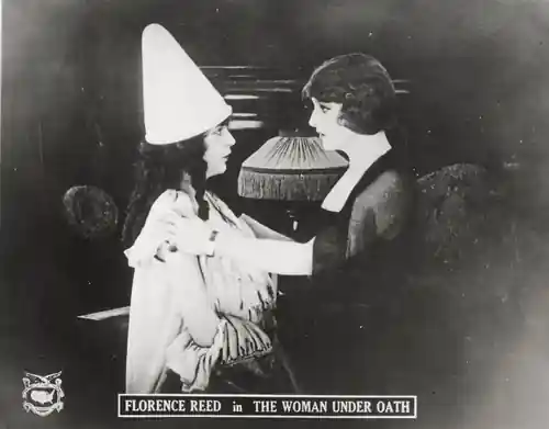 The Woman Under Oath scene