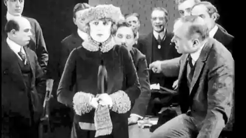 The Woman Under Oath scene