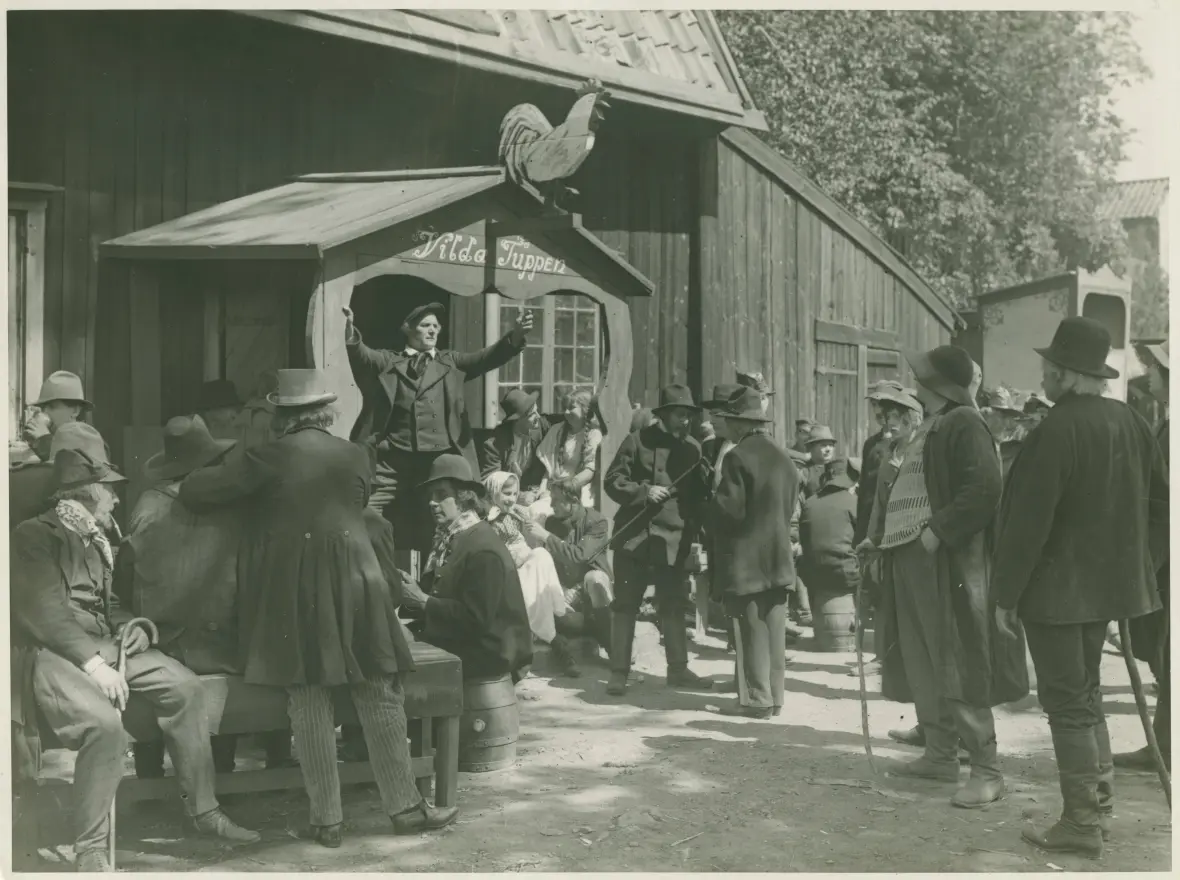 Bodakungen scene
