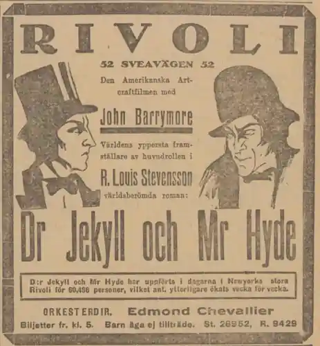 Dr. Jekyll and Mr. Hyde photo