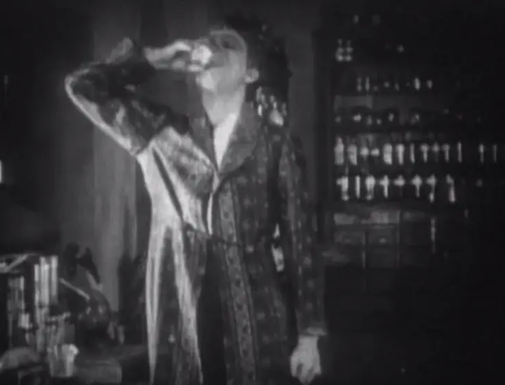 Dr. Jekyll and Mr. Hyde scene