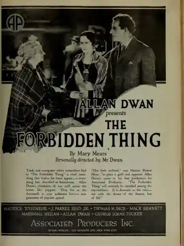 The Forbidden Thing scene
