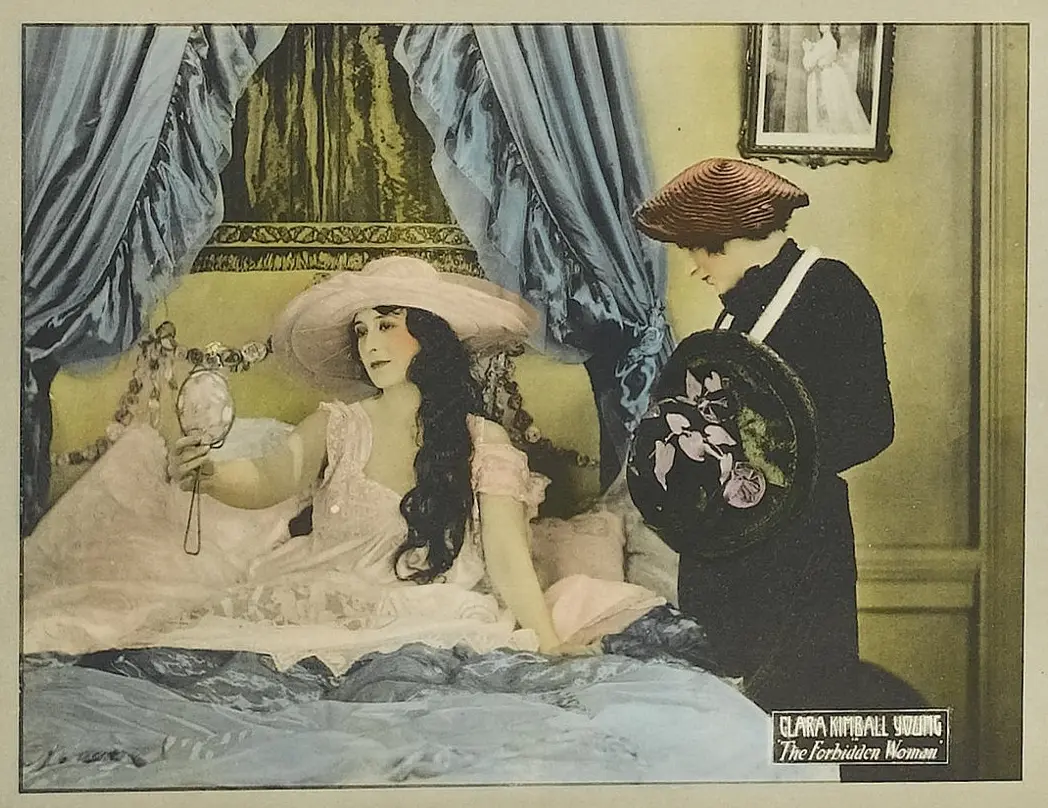 The Forbidden Woman scene