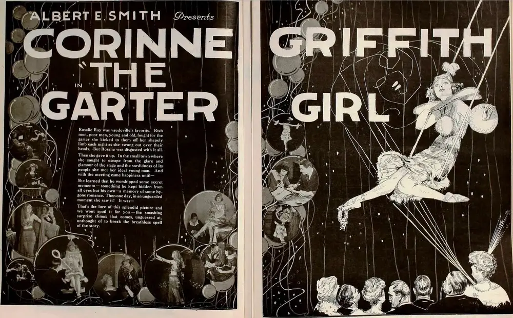 The Garter Girl scene