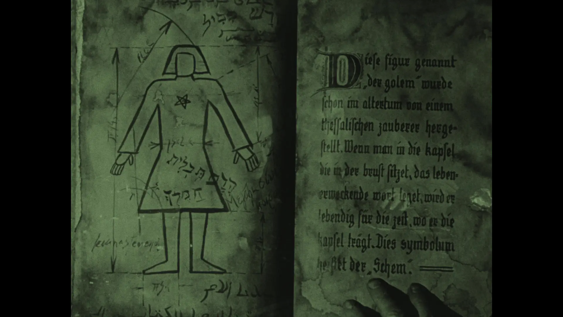 The Golem scene