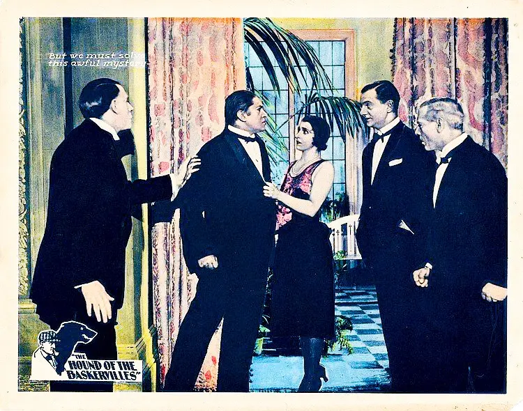 The Hound of the Baskervilles scene