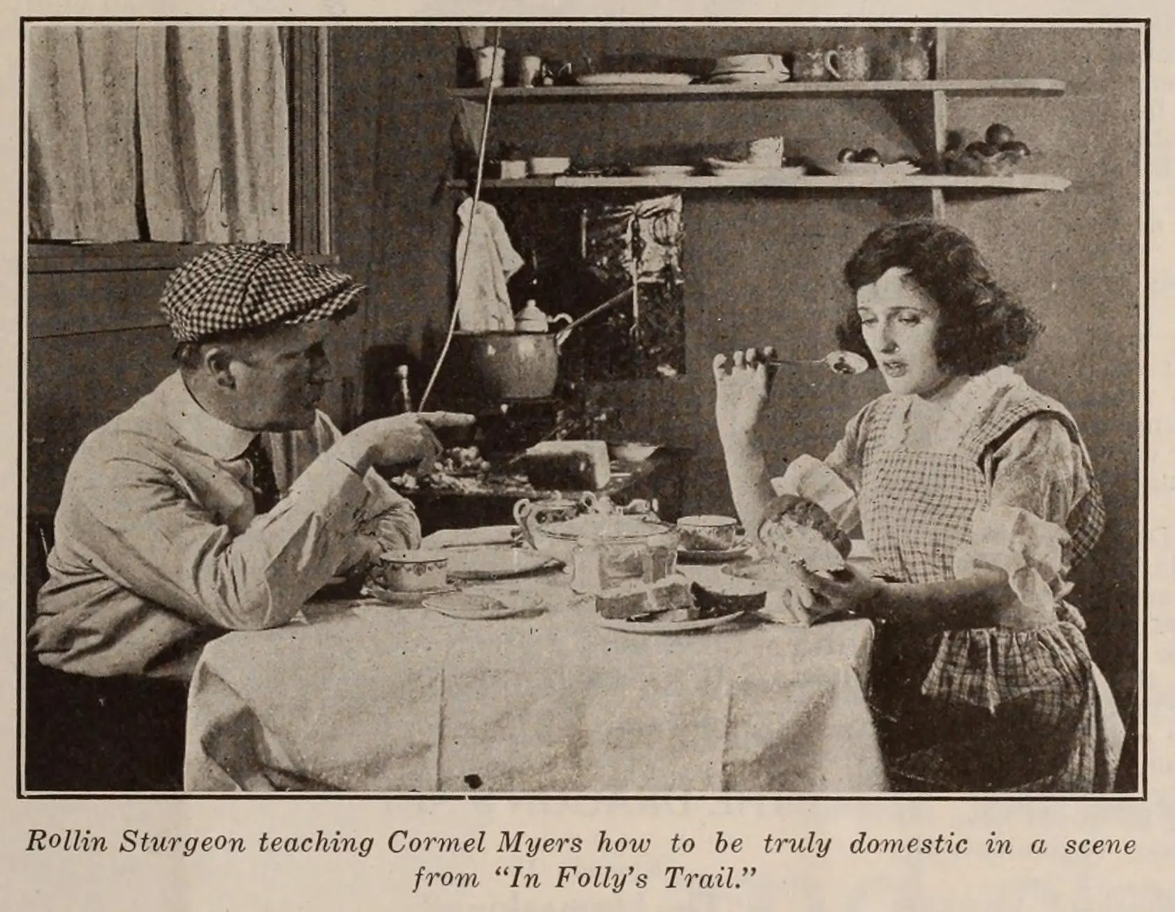 In Folly's Trail scene