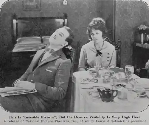 The Invisible Divorce scene