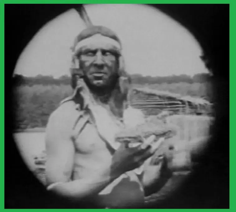 Leather Stocking: The Last of the Mohicans scene