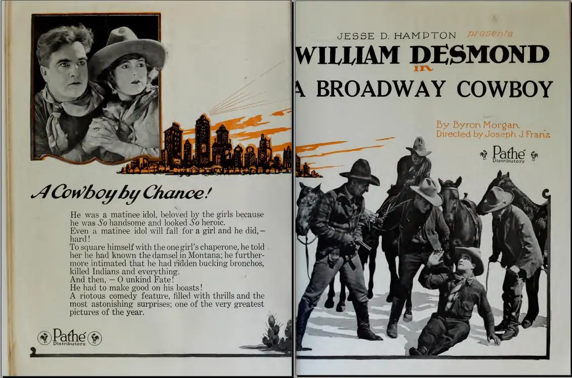 A Broadway Cowboy scene
