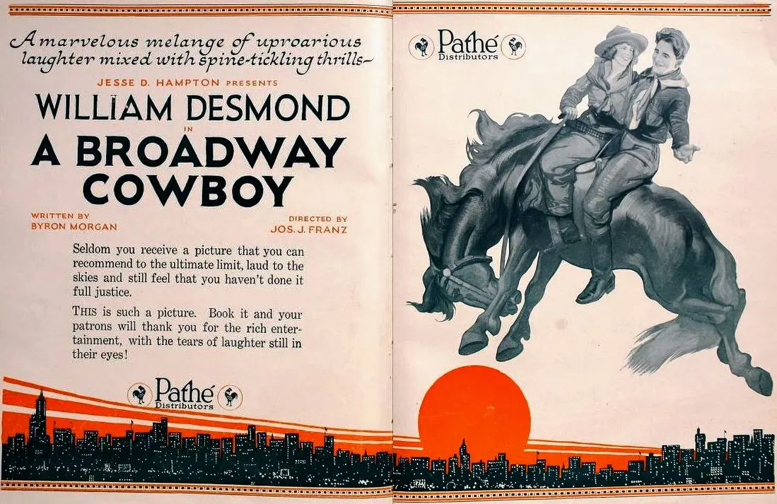 A Broadway Cowboy scene