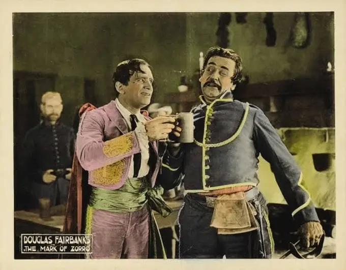 The Mark of Zorro scene
