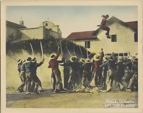 The Mark of Zorro scene