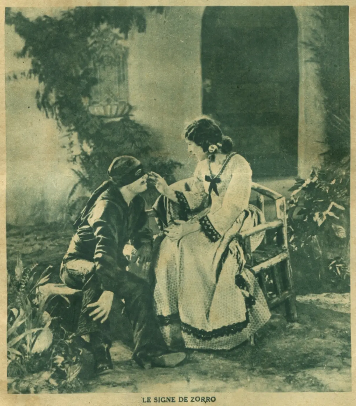 The Mark of Zorro scene